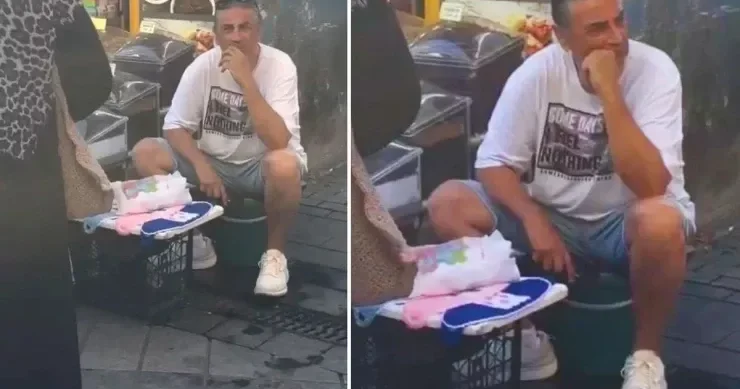 Məşhur müğənni balıq bazarında görün nə satdı