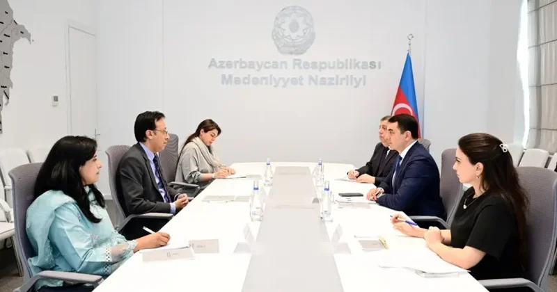 Adil Kərimli Pakistan səfiri ilə mədəni əməkdaşlığı müzakirə edib