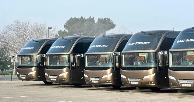 Bu avtobusda gediş haqqı manat yarım olacaq
