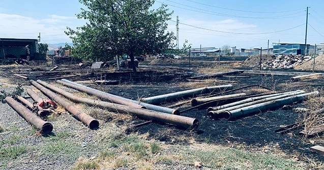 Qazaxda yanğına səbəb olan şəxs saxlanıldı