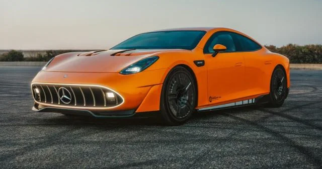 Mercedes AMG GT XX bir həftəyə dünya turunu tamamlayır…