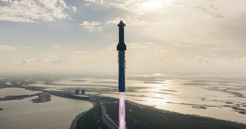 Ракета Starship прошла десятое испытание ВИДЕО