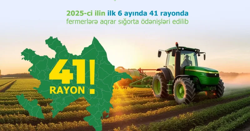 Aqrar Sığorta Fondu bu ilin ilk yarısında 41 rayonda fermerlərə sığorta ödənişi edib