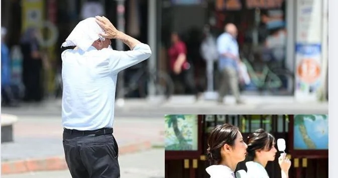 YANDINIZ? İsti hava siqaret və spirt kimi qocaldır