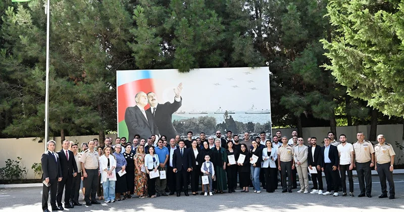 Şəhid media nümayəndələrinin medalları ailələrinə təqdim edildi