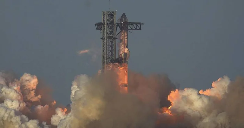 SpaceX Starship kosmik gəmisinin buraxılışını uğurla həyata keçirib VİDEO