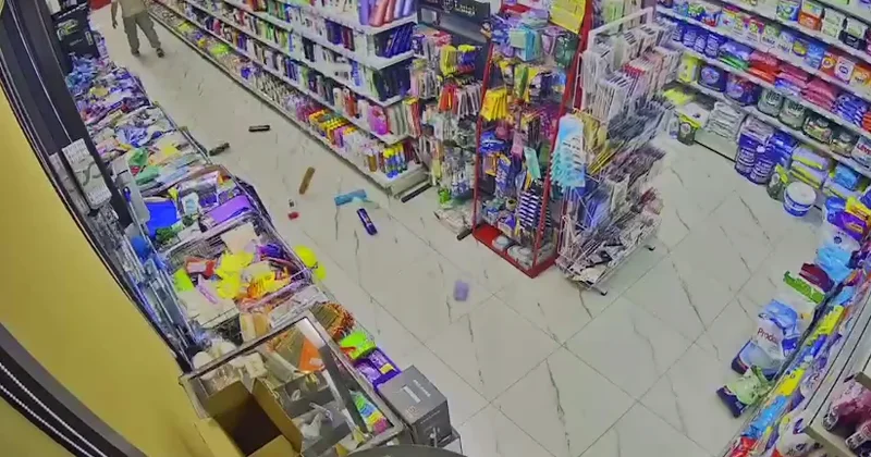 Землетрясение в Дагестане ВИДЕО