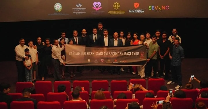 Narkomaniya əleyhinə səfərbərlik layihəsi çərçivəsində TƏQDİR adlı videoçarx təqdim olundu FOTOLAR/ VİDEO