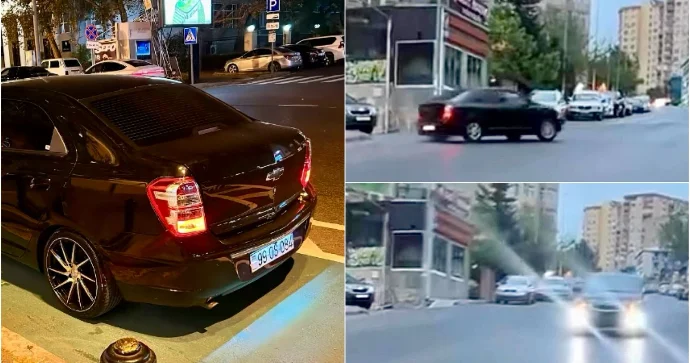 Yasamalda sakinləri təngə gətirən sürücü indi də tranzit nömrəylə “hoqqa” verir VİDEO