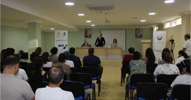 İsmayıllıda insan alverinə qarşı maarifləndirici tədbir keçirilib