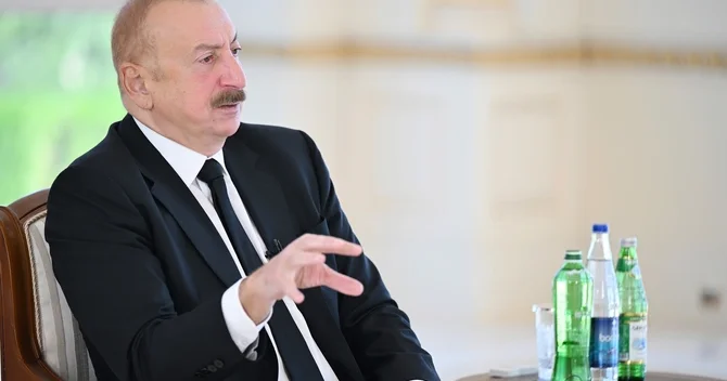 İlham Əliyev Ermənistanla formal sülh sazişinin imzalanmasının şərtini açıqlayıb
