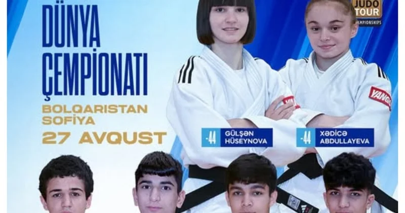 Azərbaycanın altı cüdoçusu yeniyetmələrin dünya çempionatında mübarizəyə başlayır