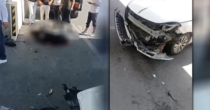 Bakıda Bolt sürücüsü qəza törətdi: Motosikletçi öldü