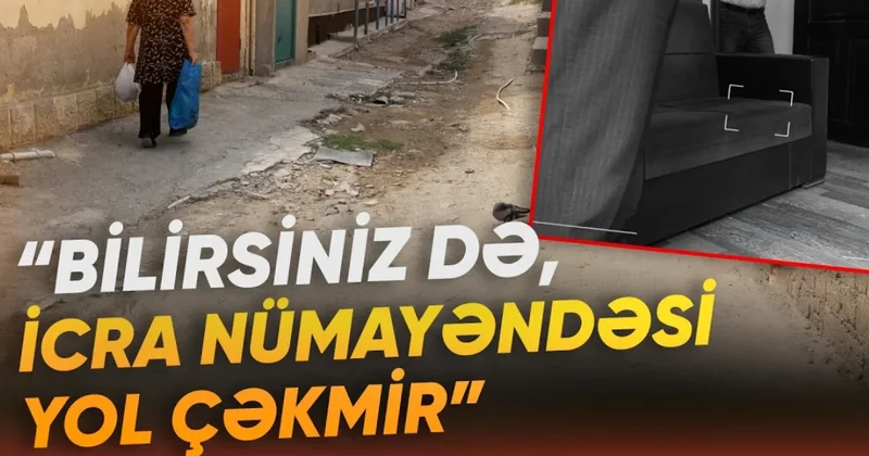 Suraxanıda yol problemi: İcra nümayəndəsi “düzələr“ deyib getdi VİDEO