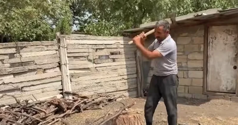 Heç vaxt qazı olmayan kənd “Gərək bir inəyini verəsən ki, odun alasan”+Video
