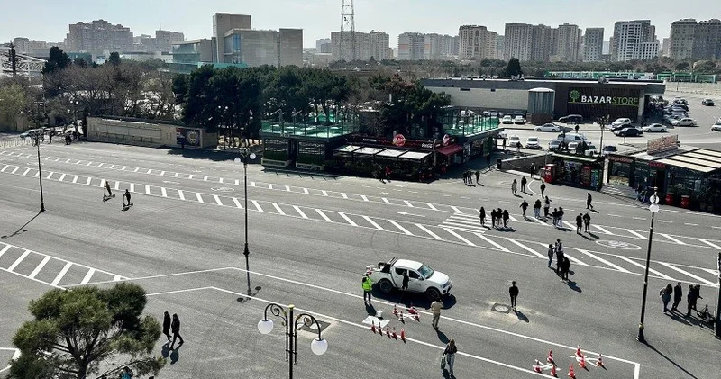 DİQQƏT! “Gənclik”də avtobusların dayanacaq yeri dəyişdirildi FOTO