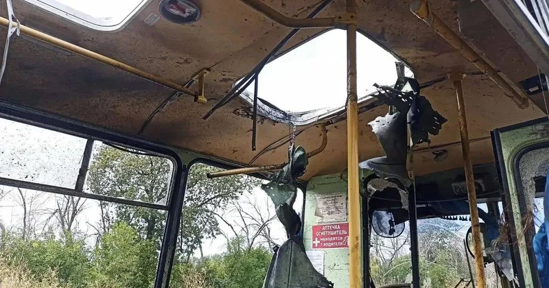 Ukrayna silahlı qüvvələri Donetskdəki bir ticarət mərkəzinə Flamingo raketləri ilə zərbə endirib