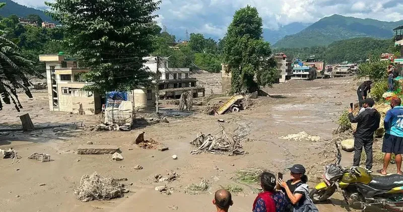 Nepal və Tibetdə daşqın: 170 dən çox insan həlak olub, təxminən 1000 nəfər itkin düşüb, onların arasında turistlər də var