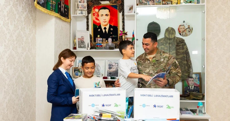 “YAŞAT” Fondu altıncı “Məktəbli ləvazimatları” layihəsini reallaşdırır