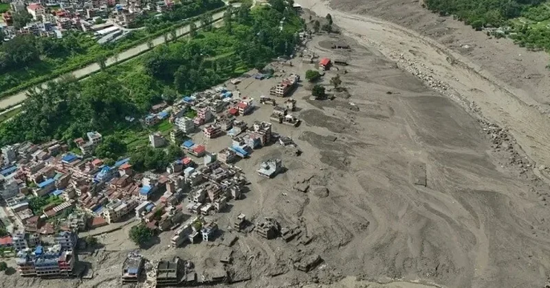 Nepalda güclü daşqın: 389 ölü, 1400 itkin