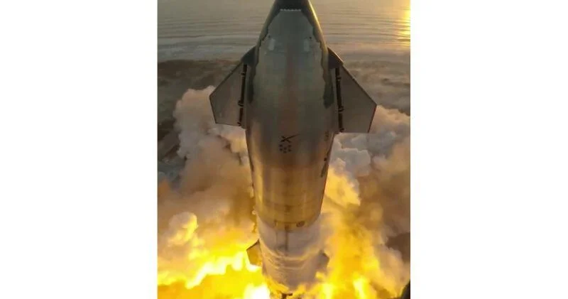 Невероятно близкий вид на запуск Starship ВИДЕО