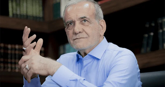 Qətərin Baş naziri Məsud Pezeşkianla görüşdü FOTO