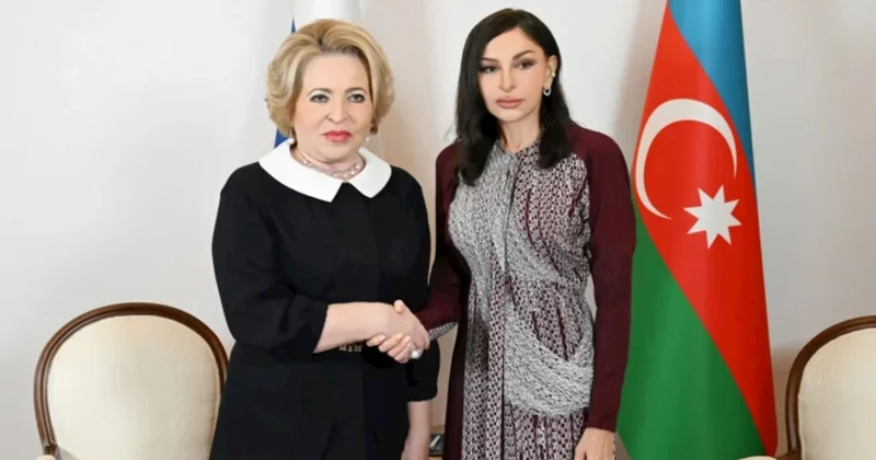 Valentina Matviyenko Mehriban Əliyevaya məktub göndərib