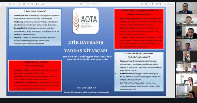 AQTA nın KOB evlərində xidmət göstərən əməkdaşları üçün təlim təşkil olunub
