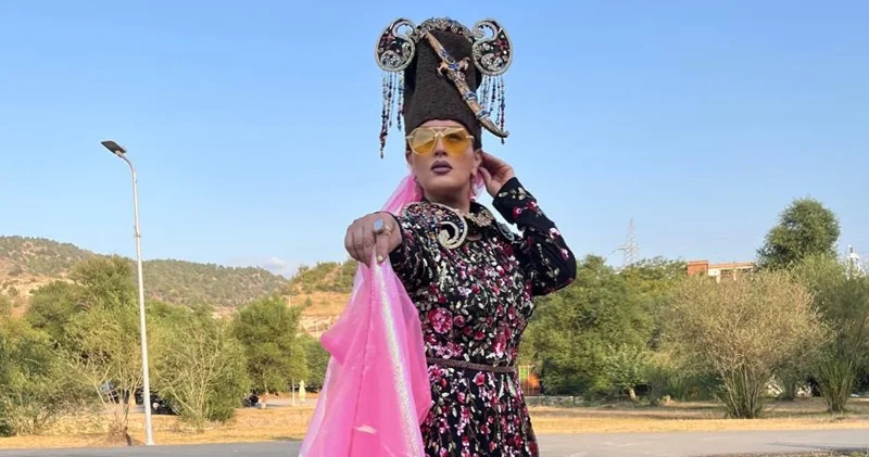 Elza Seyidcahan Laçındakı günündəki obrazından danışdı (FOTO)