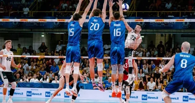 İtaliya və Almaniya milliləri voleybolda dünya rekorduna imza atdı VİDEO