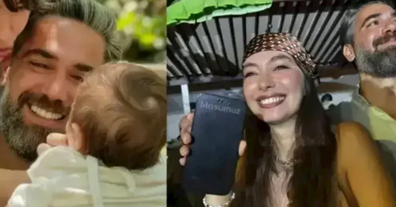 Neslihan Atagül və Kadir Doğulunun xoşbəxt görüntüləri