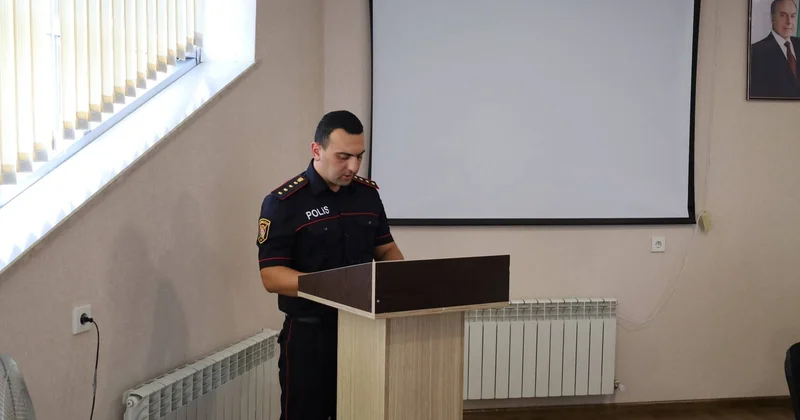 “Narkomaniyaya yox deyək!” mövzusunda tədbir FOTO