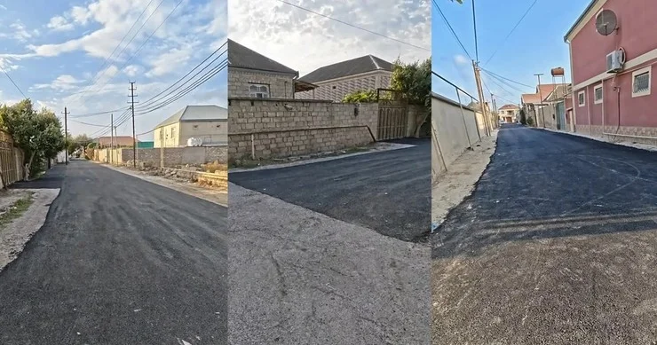 Vətəndaşlar asfalt çəkdirirlər, aidiyyəti qurumlar kef edirlər: Belə işləməyə nə var? VİDEO