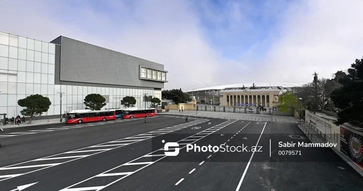 Движение автобусов у стадиона Тофига Бахрамова изменено в связи с игрой Лиги конференций УЕФА