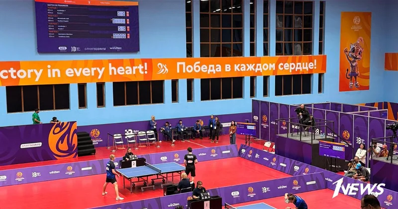 Определились победители соревнований по настольному теннису на III Играх СНГ