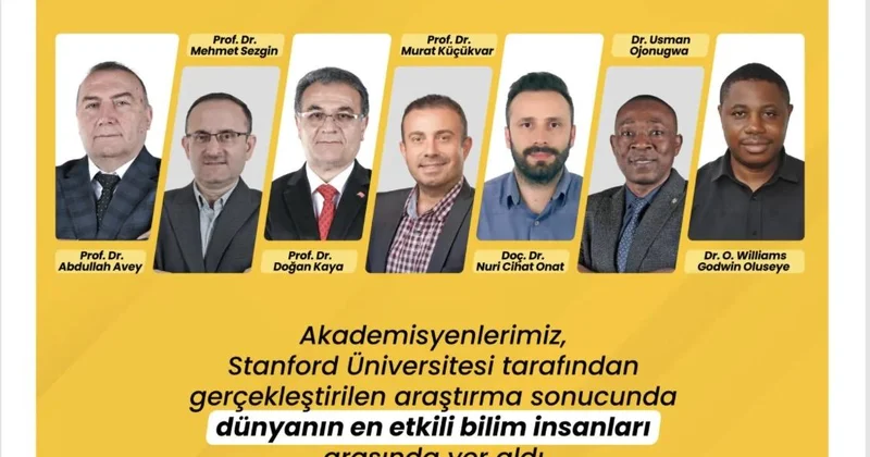 İstanbul Ticarət Universitetinin alimləri dünyanın ən nüfuzluları siyahısında