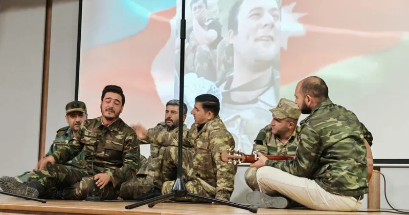 Füzulidə şəhidlər abidəsinə yürüş təşkil olunub