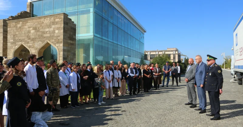 Dövlət Gömrük Komitəsinin Tibbi Xidmət İdarəsi Anım Gününə həsr edilmiş tibbi sosial aksiya keçirib