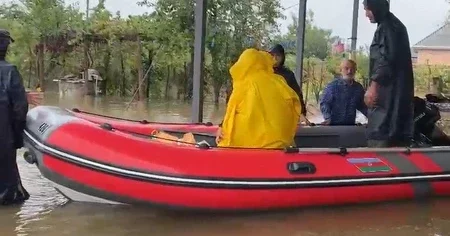 Спасательная операция в астаринском селе: 30 человек эвакуированы из зоны затопления