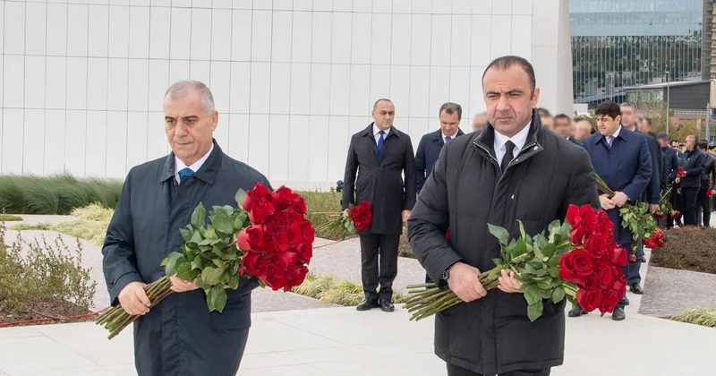 General polkovnik Əli Nağıyev Zəfər parkını ziyarət etdi Fotolar