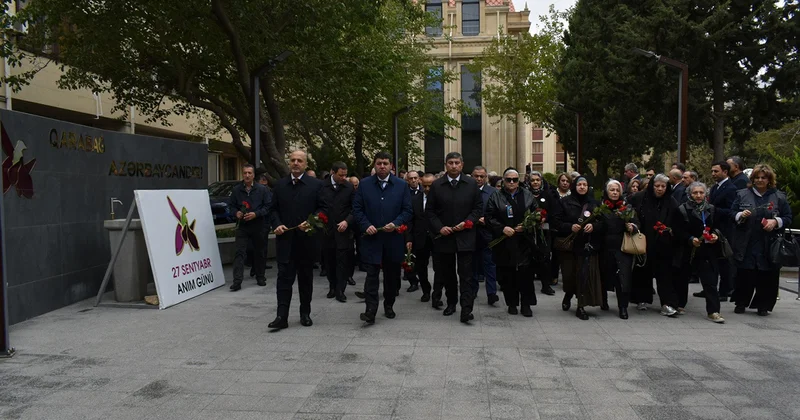 Yasamal ictimaiyyəti də şəhidlərimizi yad etdi Fotolar