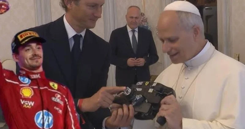 Ferrari dən Papa Fransiskoya unikal hədiyyə FOTO