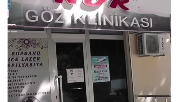 Nur Göz Klinikası na maliyyə sanksiyası tətbiq edilib