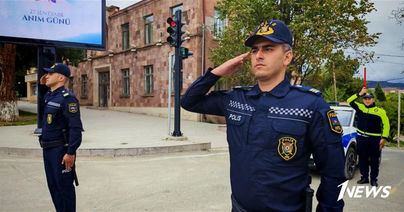 На освобожденных территориях почтили память шехидов ФОТО