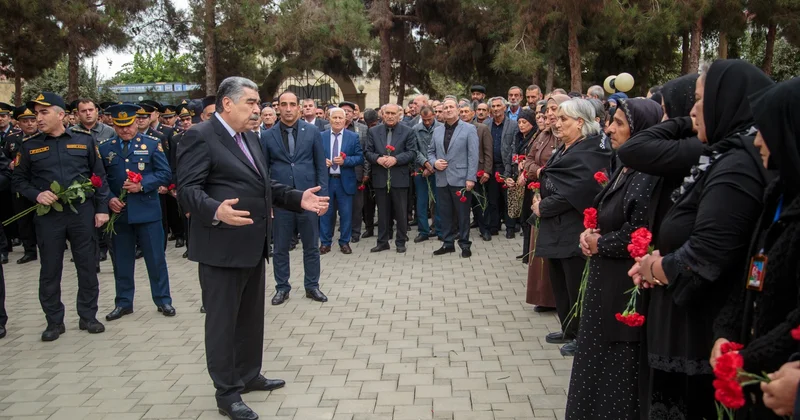 Salyanda Vətən övladlarının xatirəsi dərin ehtiramla anıldı FOTOLAR