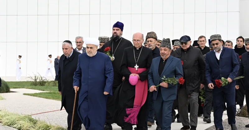 Ölkəmizdəki dini konfessiyaların nümayəndələri Anım Gününü qeyd ediblər FOTOLAR
