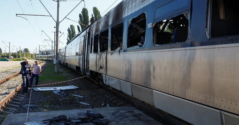 Россия атаковала железнодорожные объекты в Одесской области