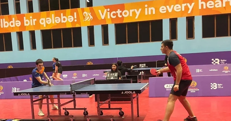 III MDB Oyunları: Qəbələdə stolüstü tennis və futbol yarışları keçiriləcək