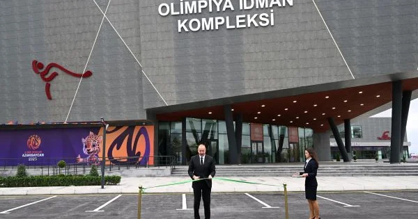 Prezident İlham Əliyev Yevlaxda Açılış + FOTOLAR