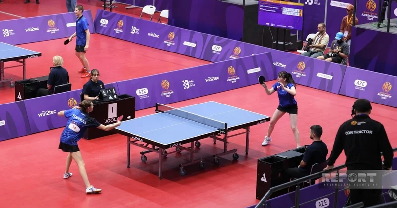 Stolüstü tennisçilərimiz gümüş qazandı